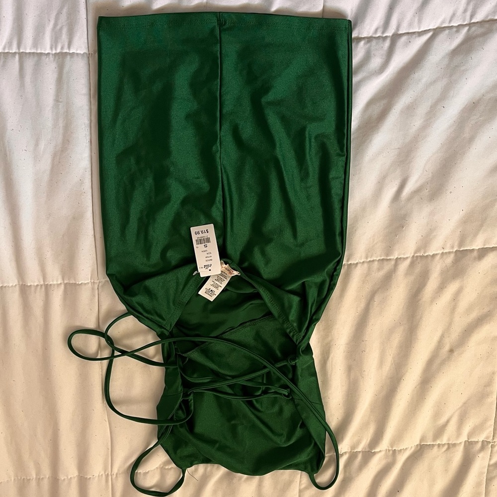 Green dress 🌱